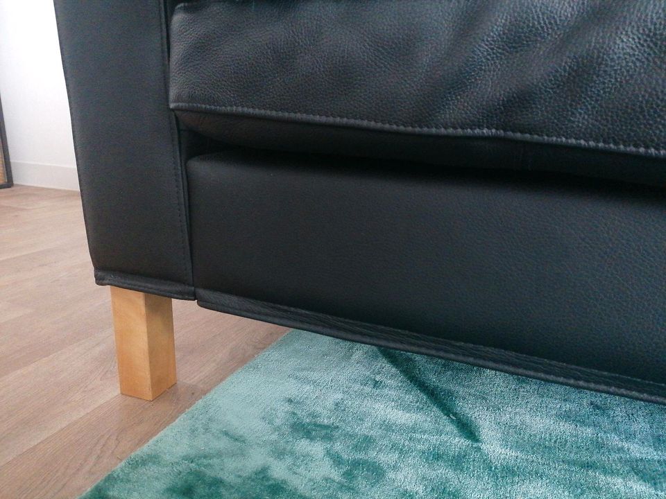 Couch 3 Sitzer Leder DRINGEND in Würzburg