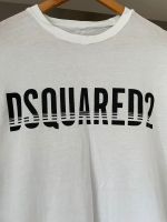 Dsquared2 T-Shirt weiß mit schwarzen Brand Aufdruck XL Nordrhein-Westfalen - Hilden Vorschau