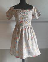 Kariertes Blumenkleid Gr. 34 Huy - Eilenstedt Vorschau