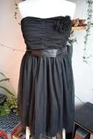 Trägerlos Tüll Kleid Gothic Punk coquette schleife emp y2k Mecklenburg-Vorpommern - Greifswald Vorschau