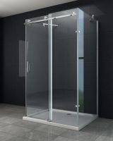 U Form Duschkabine Duschwand Dusche Glas ESG 100x80 bis 120x90 Nordrhein-Westfalen - Wipperfürth Vorschau