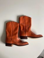 True Vintage Cowboystiefel orange 36 Stiefel Cowboy Stiefeletten Wandsbek - Hamburg Marienthal Vorschau