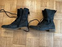 Damenstiefel von Görtz, Gr. 38, dunkelblau, sehr guter Zustand Sachsen-Anhalt - Halle Vorschau