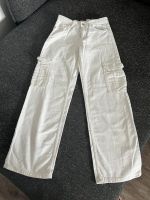 H&M Wideleg Jeans in weiß Gr. 158! 2x getragen Schleswig-Holstein - Norderstedt Vorschau