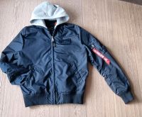 Alpha Industries BomberJacke Gr.M (eher S) Bayern - Übersee Vorschau