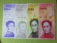 Banknoten Venezuela, 17 Scheine, versch. Jahrgänge, unc. Baden-Württemberg - Bad Krozingen Vorschau