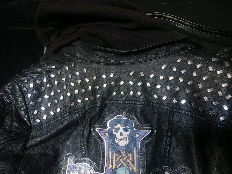 Guns N' Roses Bikerjacke Lederjacke Signature Collection EMP M in Hagen