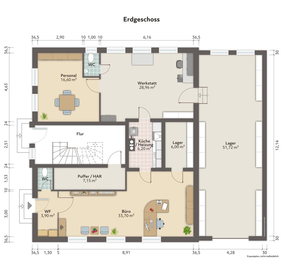 Kapitalanlage oder Selbstnutzung! - Mehrfamilienhaus mit Gewerbe in Limbach-Oberfrohna in Limbach-Oberfrohna