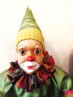 Nostalgischer großer Clown mit entzückendem Gesicht, Größe 70 cm Hessen - Vellmar Vorschau