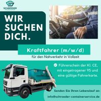 LKW Fahrer im Nahverkehr (C/CE) (m/w/d) gesucht! (Kraftfahrer) Niedersachsen - Westoverledingen Vorschau