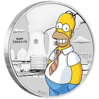 The Simpsons - Homer Simpson 1/2 Oz Silbermünze Blister Bayern - Schweitenkirchen Vorschau