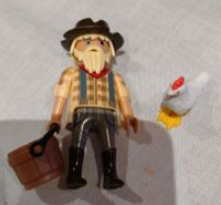 Playmobilfigur Bauer mit Huhn Bayern - Meitingen Vorschau