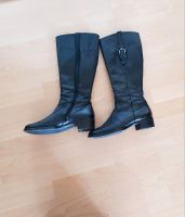 Paul Green Damen Lederstiefel, schwarz,  Gr. 37,5 / 4,5 Baden-Württemberg - Leonberg Vorschau