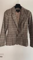 Blazer braun kariert Gr 34 Hessen - Roßdorf Vorschau