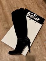 Fantasy Stiefel Overknee (40) Veloursleder Schwarz Bayern - Aschaffenburg Vorschau