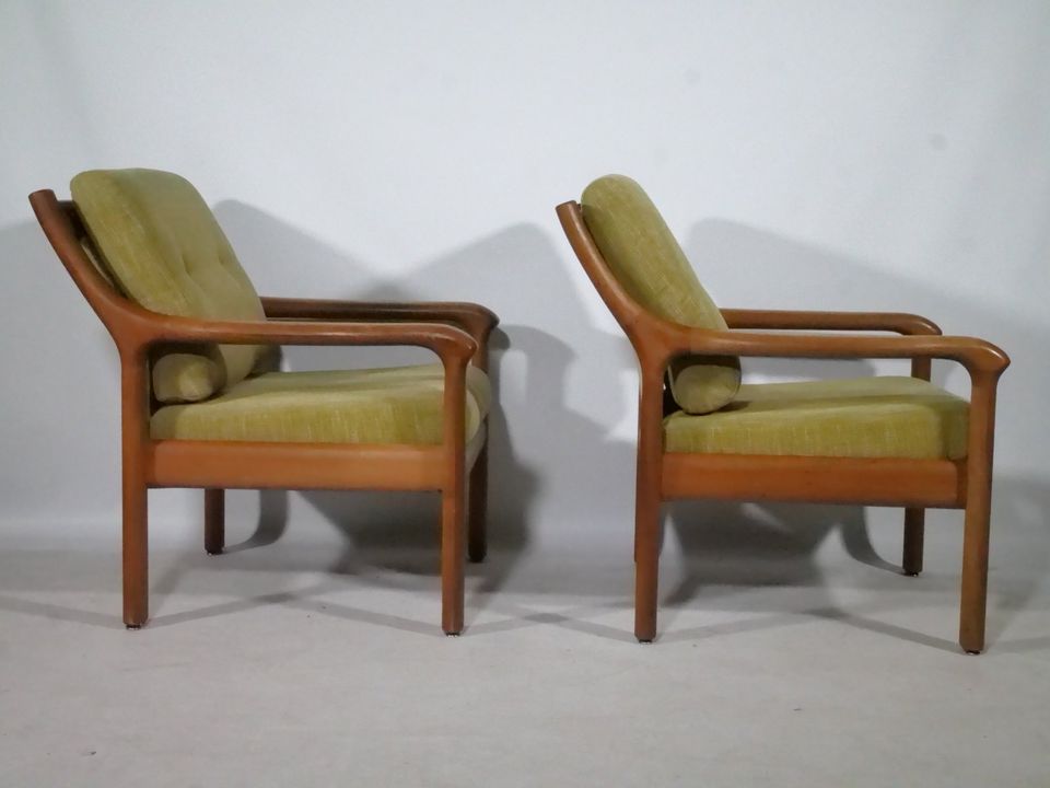 Danish Design Sessel Set Teak 60er Jahre Vintage Mid-Century Skan in Mainz