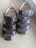 Sandalen Leder braun Sommerschuhe Junge Gr. 28 Frankfurt am Main - Nieder-Eschbach Vorschau