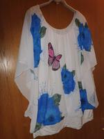 Damen Tunika flatter shirt mit Blumen muster NEU aus italien Rheinland-Pfalz - Neuwied Vorschau