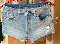 Jeans Short von Levi’s Snoopy Edition Niedersachsen - Hesel Vorschau
