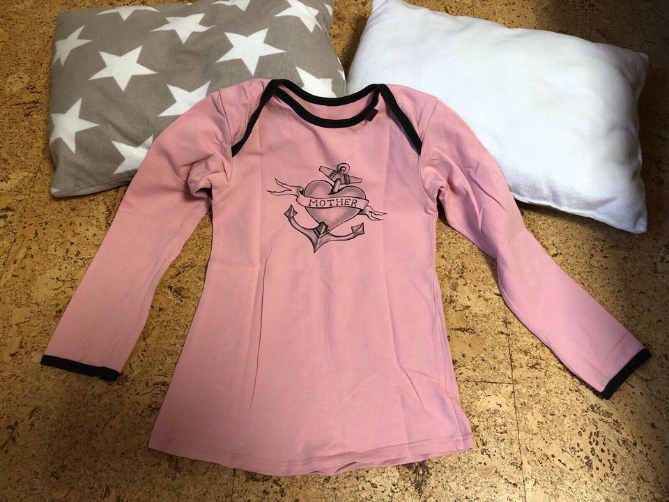 ❤️ 667 sixsixseven Marken Sweatshirt MOTHER rosa Gr.122 128 in Köln