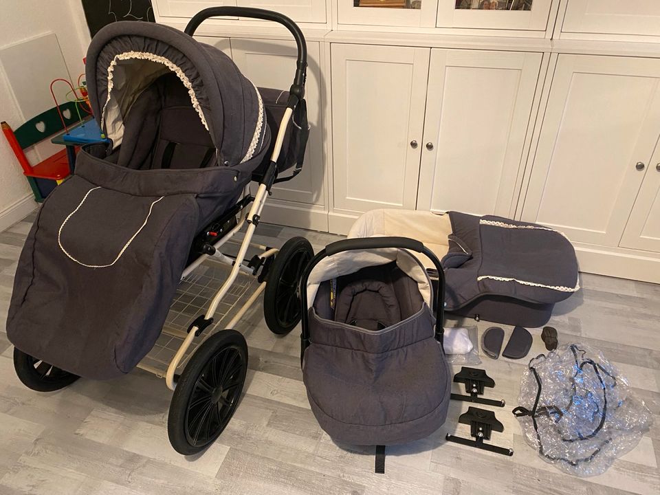 Friedrich Hugo Kinderwagen Set 3-in-1 in Hamburg