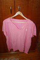 T-Shirt Adenauer mit Knopfleiste XL (eher XXL) rosa-pink NEU! Bayern - Kronach Vorschau