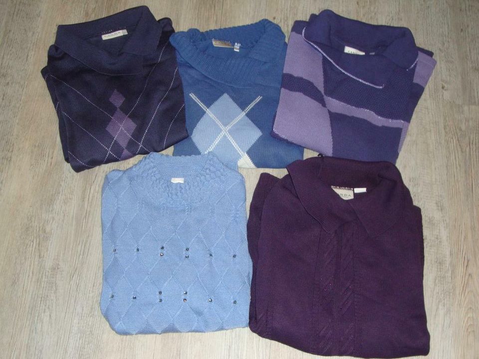 5 PULLOVER FRAUEN DAMEN SENIOREN ERWACHSENE LILA GRÖßE 44/46 L in  Nordrhein-Westfalen - Höxter | eBay Kleinanzeigen ist jetzt Kleinanzeigen