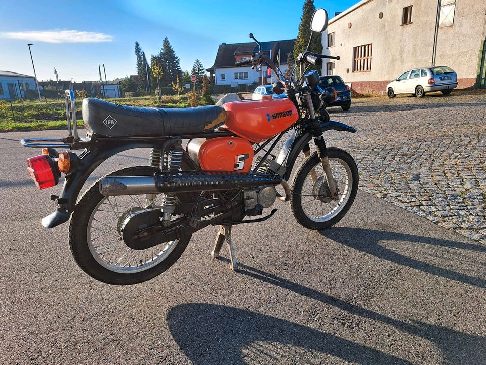 Simson S51 4Gang Baujahr 1990 im Orginalzustand in Altenburg