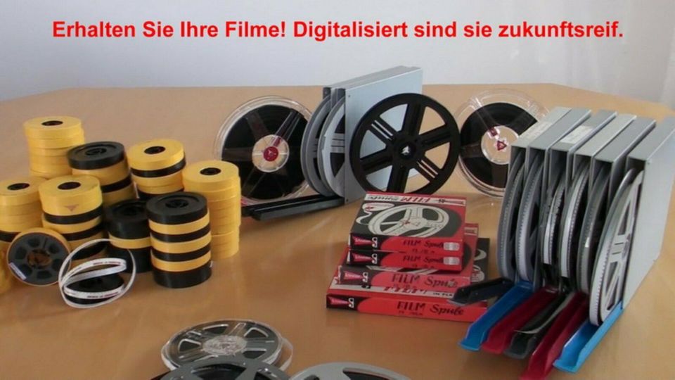 Wir überspielen / digitalisieren bzw. kopieren Ihre 9,5mm Pathe F in Hitzhofen