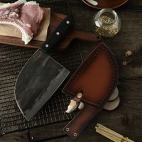 Messer,serbisches Kochmesser,outdoor,angeln,grillen,camping Nordrhein-Westfalen - Leopoldshöhe Vorschau