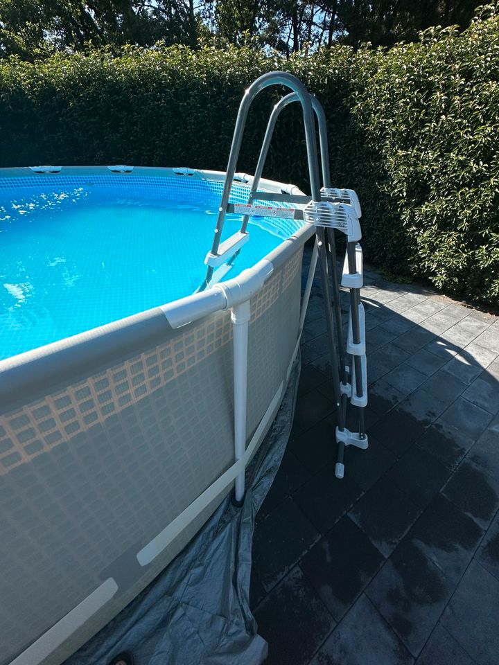 1 Jahr alt Intex Frame Pool grau 457x107 Komplettset m. Rechnung in  Nordrhein-Westfalen - Bocholt | eBay Kleinanzeigen ist jetzt Kleinanzeigen