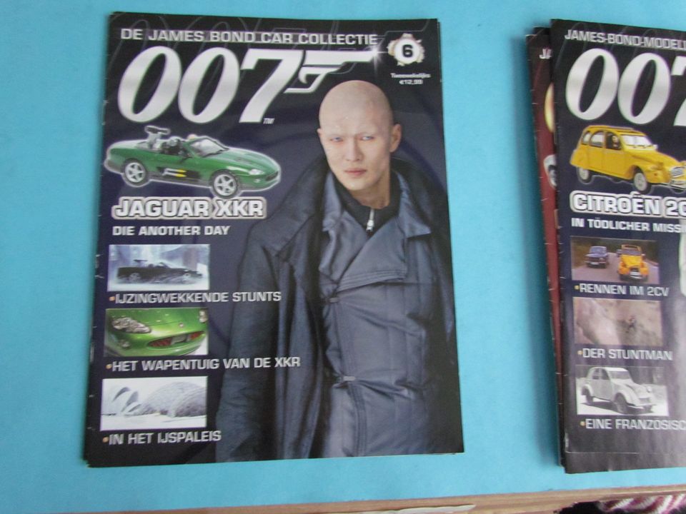 James Bond Collection - Modellauto Sammelhefte 1-7 in Alfter