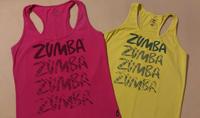 ZUMBA Tank Tops Größe 38 pink/gelb Bayern - Sulzberg Vorschau