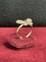 GOLD DAMEN RING 14k 585 Gr. 49 2,46g Gelb Gold Weiß Gold AU Berlin - Neukölln Vorschau