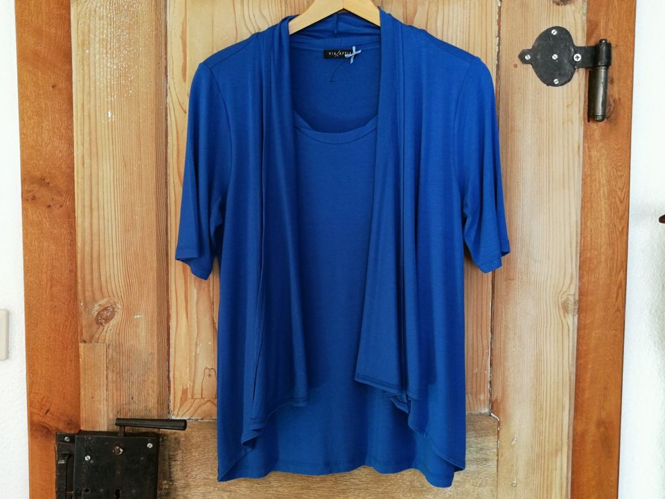 Neu: Shirt von Via Appia, blau, Gr. 38 in Montabaur