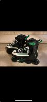 Inline Skates, schwarz/grün/weiß, Gr. 33-36 Bayern - Traunreut Vorschau