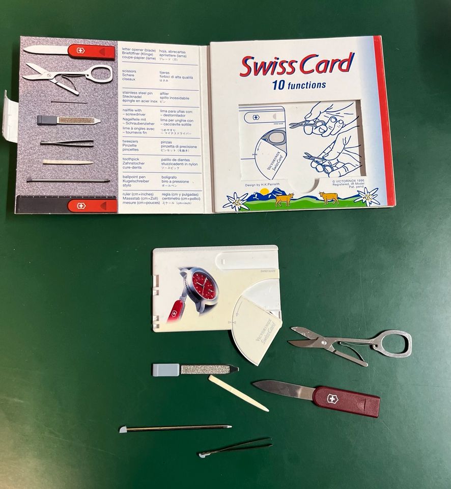 Swiss Card 10 Funktionen Victorinox in Düren