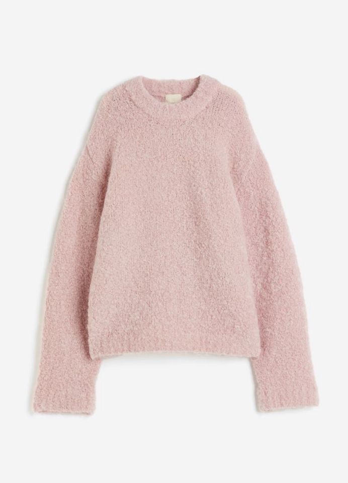 Rosa h&m trend pulli pullover sweater strickpulli in Wendelstein