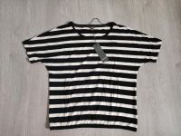 T-Shirt Shirt kurzarm schwarz weiß gestreift Größe 38 von Street Rheinland-Pfalz - Staudt Vorschau