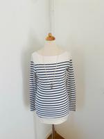H&M Shirt Gr M creme blau streifen Bayern - Erding Vorschau