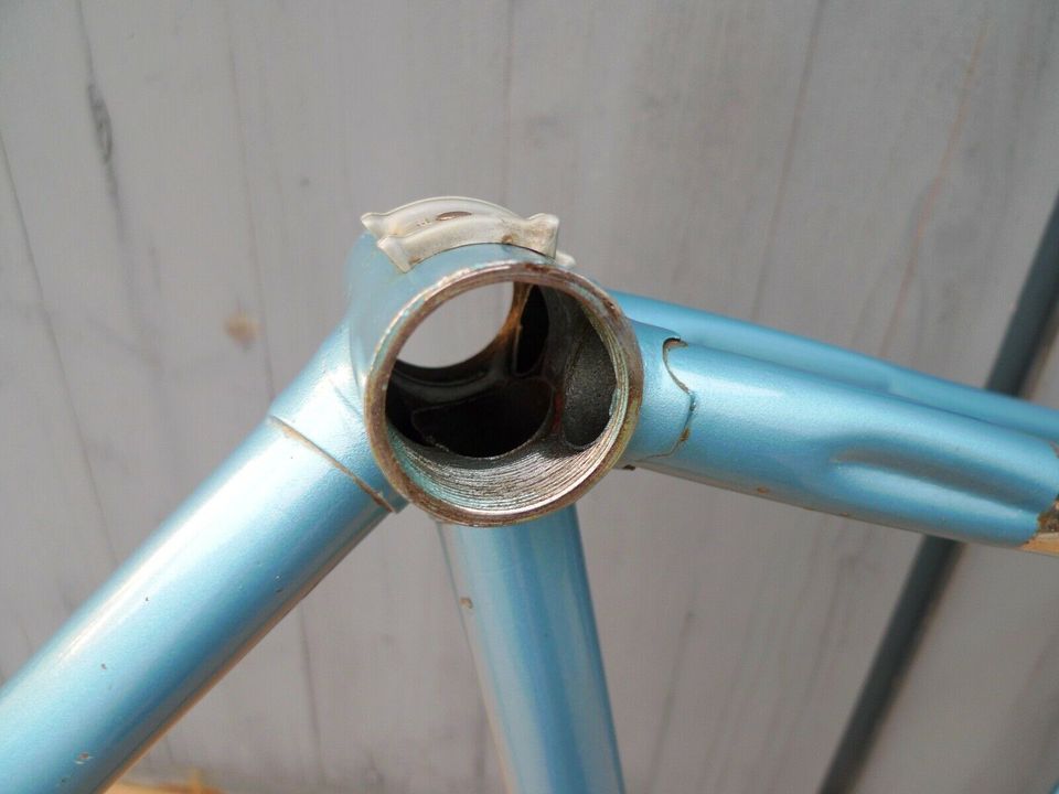 vintage Rennradrahmen EDEL blue France Rennrad 700c Stahl in Kehl