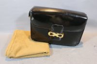 Vintage Celine Handtasche aus Lackleder Schwarz Knotenverschluss Düsseldorf - Eller Vorschau