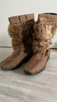 Winter-Boots mit Fake-Fell, Gr. 38 Nordrhein-Westfalen - Euskirchen Vorschau