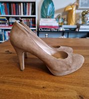 Beige Braun Leder Schuhe High Heels Größe 40 Pumps Bayern - Rosenheim Vorschau