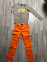 Jeans Hose slim und Pullover von Ambiente in 34 xS orange Nordrhein-Westfalen - Dinslaken Vorschau
