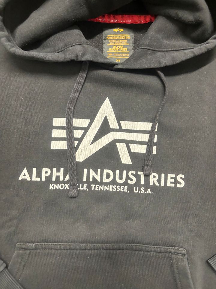 Alpha Industries Hoodie Kaputzenpullover Gr. XS in Duisburg