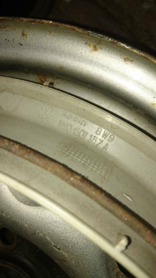 VW Stahlflegen 6Jx14, ET45, Lk 4x100 in Bad Mergentheim