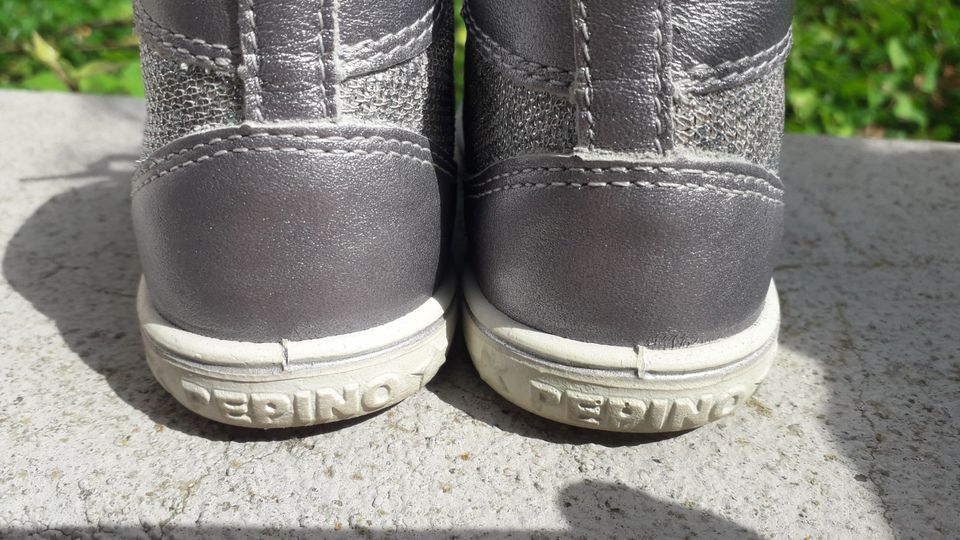 Ricosta Pepino Sneaker silber (Gr. 22) in Wasserlosen