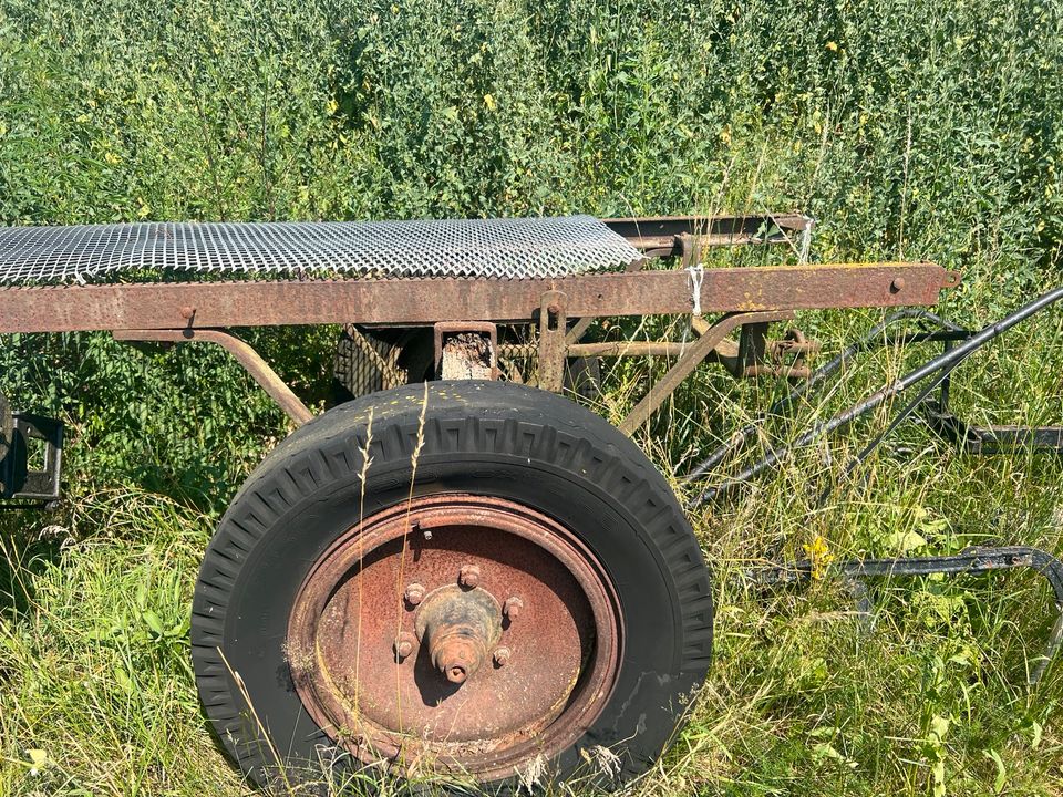 Gestell Zweiachsanhänger, Pferde, Traktoranhänger in Lindow