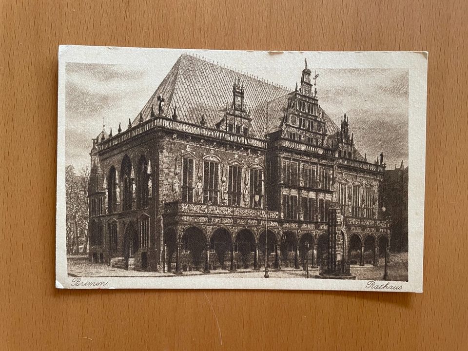 Alte Postkarten der Hansestadt Bremen in Berlin